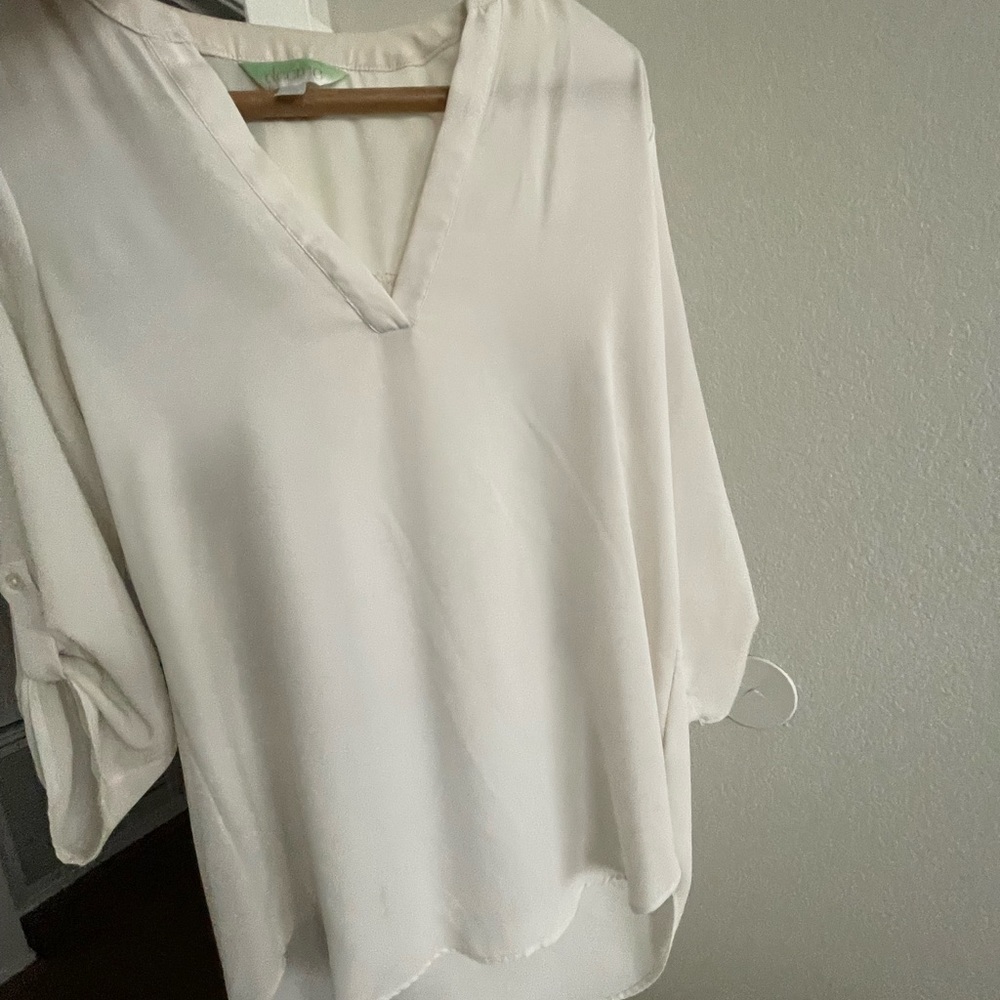 Decree cream colored shirt